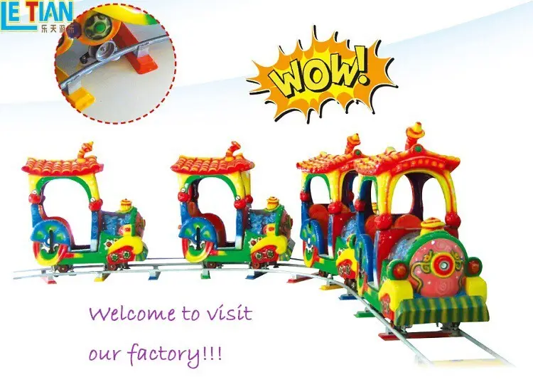 train amusement park trackless China children's palace 4
