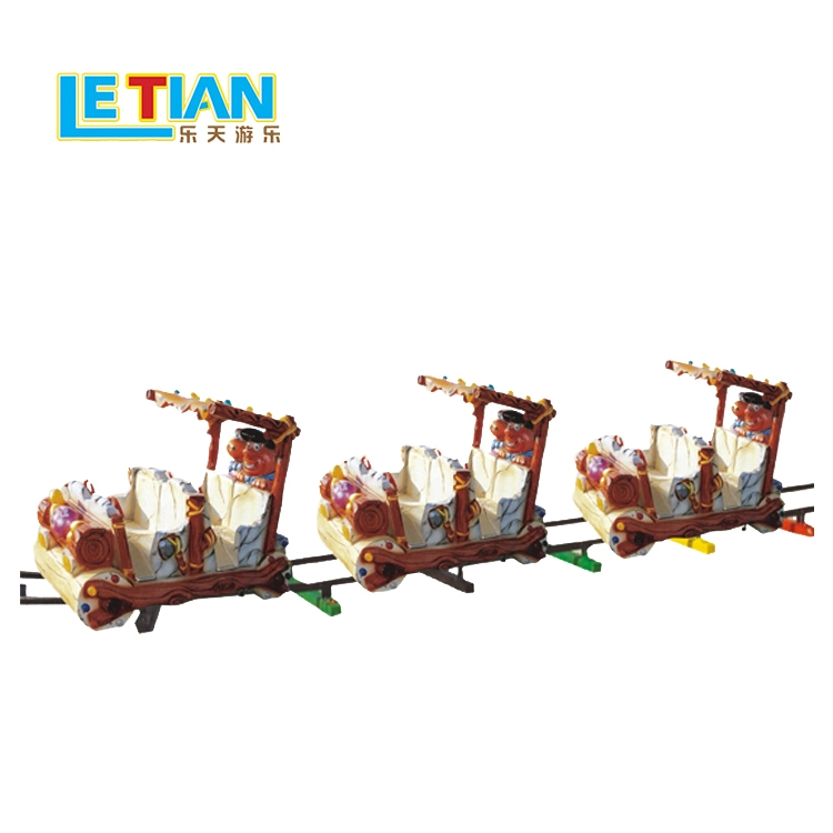 Ancient 8 seats FRP electric train for kids  LT-7081 1