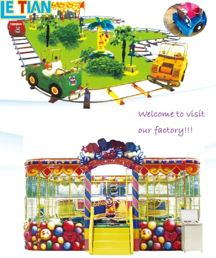 LETIAN Custom thomas the train theme park for business park playground 4