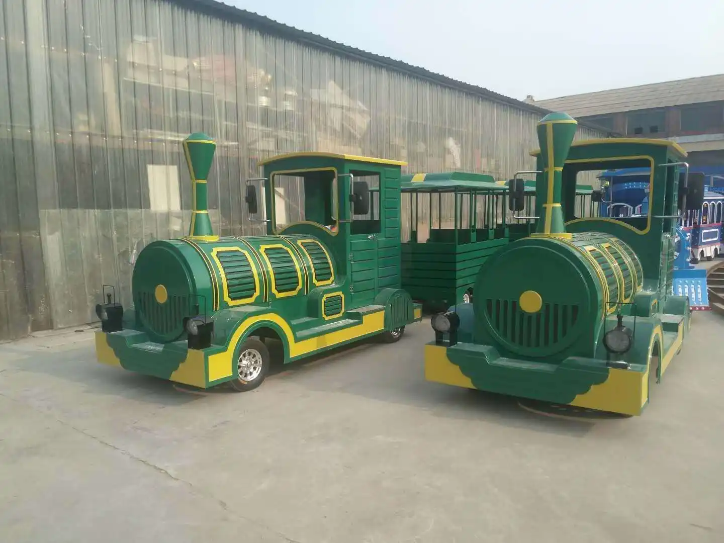 LETIAN lt7087b theme park trains for sale for business mall 3