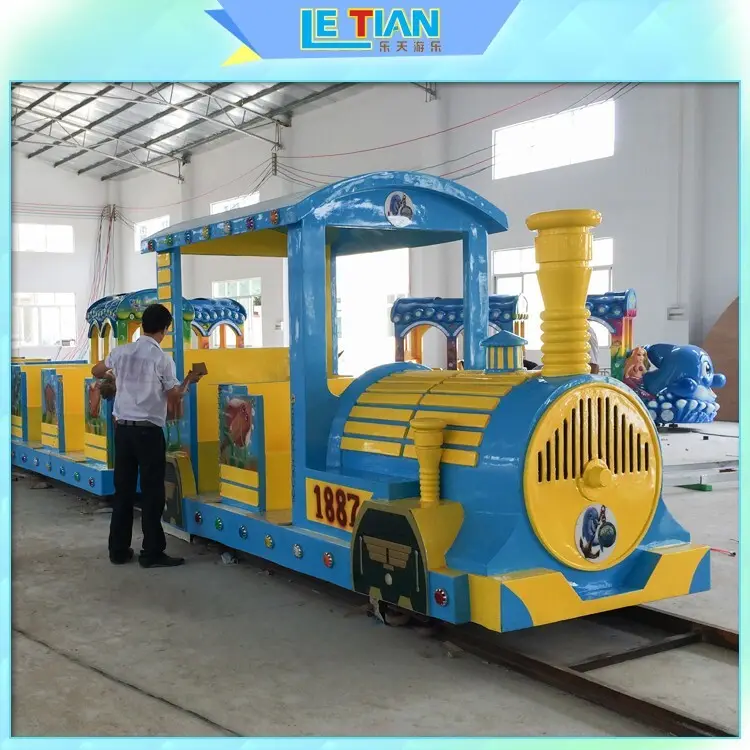LETIAN lt7087b theme park trains for sale for business mall 2