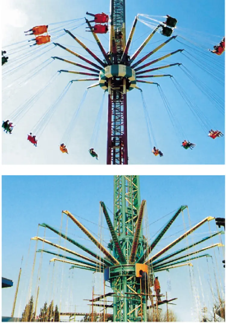 LETIAN lt7054a flying chair ride for business theme park 3