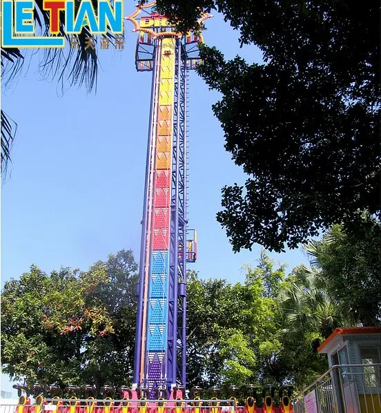 LETIAN professional sky drop for adults theme park 3