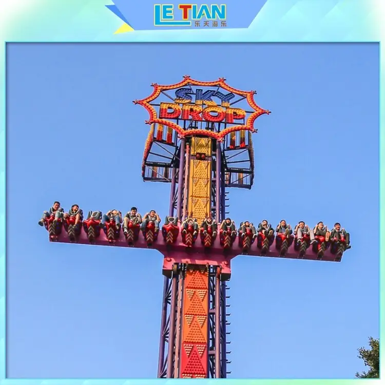 LETIAN professional sky drop for adults theme park 2