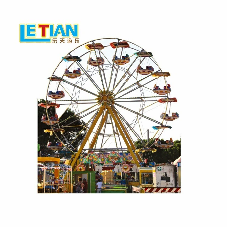 Wonder wheel large amusement ride with 72 seats 1