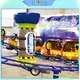 LETIAN rails crazy roller coaster for student playground 2