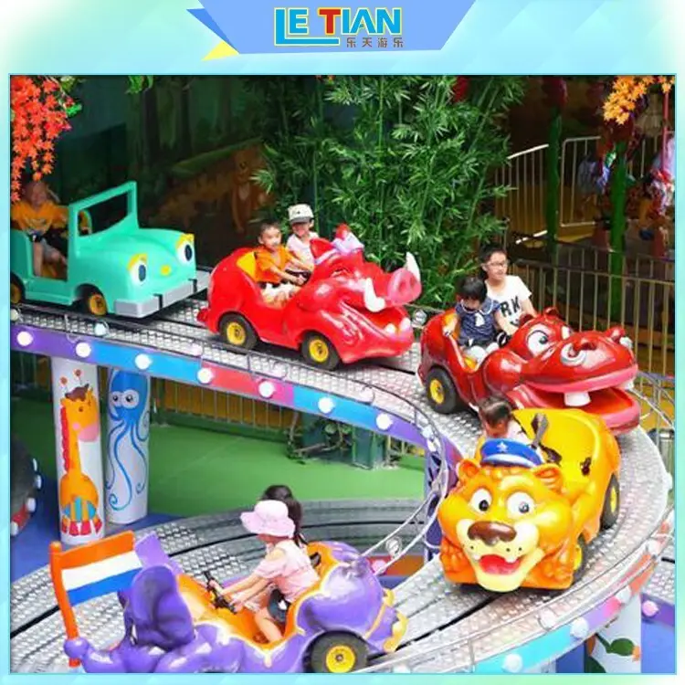 LETIAN rails crazy roller coaster for student playground 3