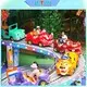 LETIAN rails crazy roller coaster for student playground 3