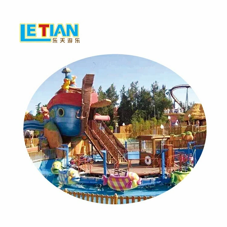 Dolphin surfing sliding dragon equipment 16 seats roller coaster ride 1