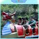 LETIAN Factory made make a roller coaster game and ride it for kids playground 3