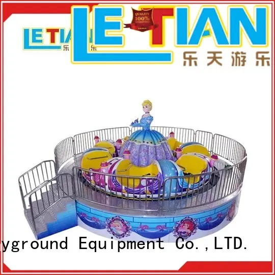 spinning teacup ride rotating entertainment LETIAN 1