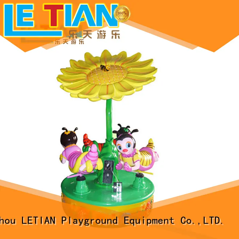 operated carousel ride for sale small theme park LETIAN 1