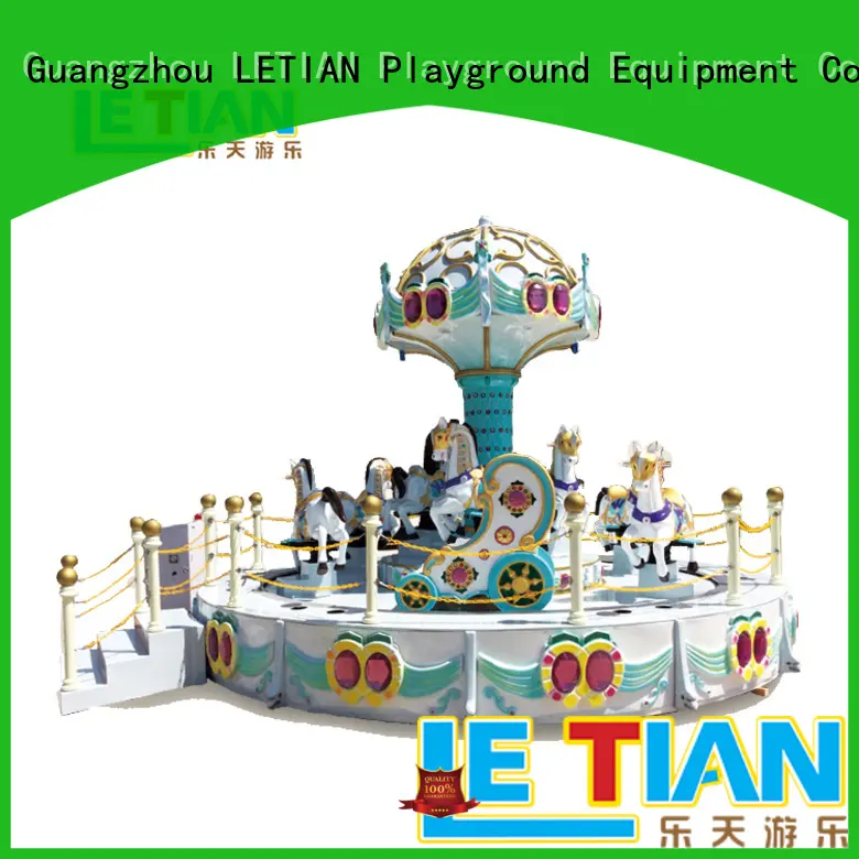 LETIAN durable carousel child rides carnival 1
