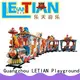 theme park train jungle life squares LETIAN 1
