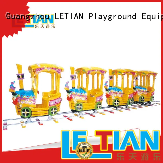 mechanical amusement park train for sale for kids children's palace LETIAN 1