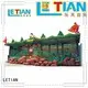 LETIAN Factory made best roller coasters crazy playground 1