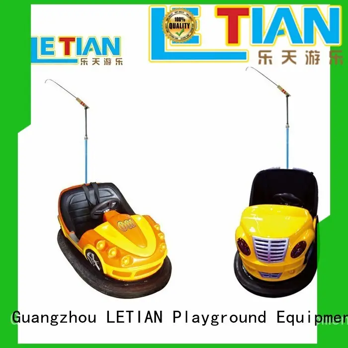 Kids with antenna bumper car theme park equipment manufacturer LT-7071B 1