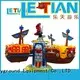8 seats kids mini rolling and lifting plane ride for shopping mall LT-7049A 1