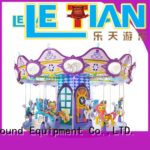 Kids Carousel Horse Rides Sweet and Attractive carnival games merry go round LT-7032B 1