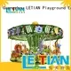 Luxury 14/18/38 seats Madagascar merry go round with music colorful rides LT-7037A 1