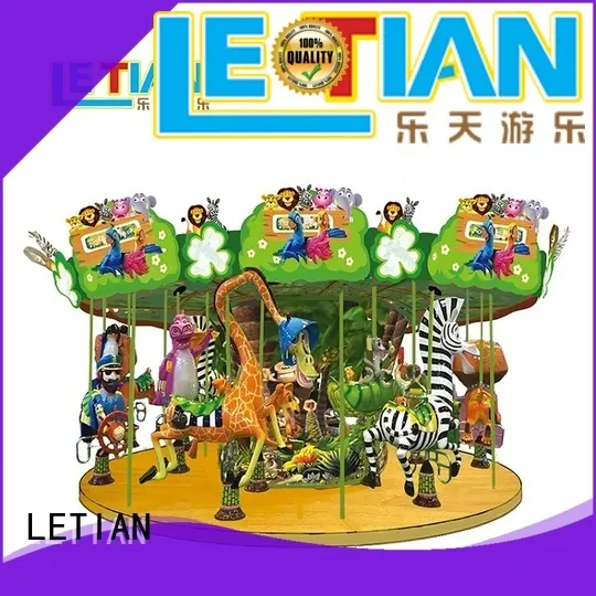 Madagascar 24 seats kids Merry go Round amusement park carousel horse ride LT-7036B 1