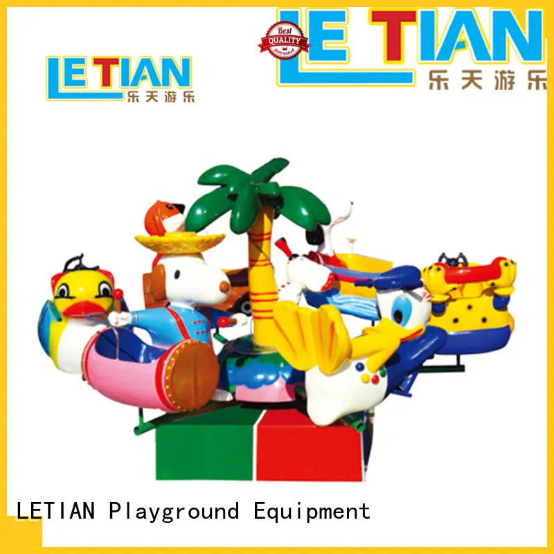 Small Cartoon coin operate Carousel kiddie ride LT-7041 1