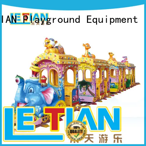 Kids new design elephant electric track train manufacturer LT-7078B 1