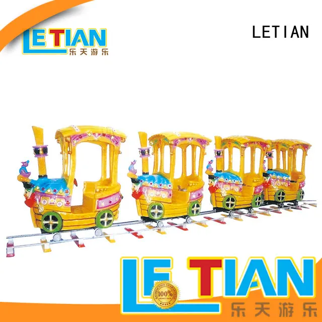 Kids amusement rides happy small 8 seats electric train for sale LT-7079A 1