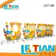 Kids amusement rides happy small 8 seats electric train for sale LT-7079A 1