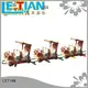 Ancient 8 seats FRP electric train for kids entertainment equipment LT-7081 1