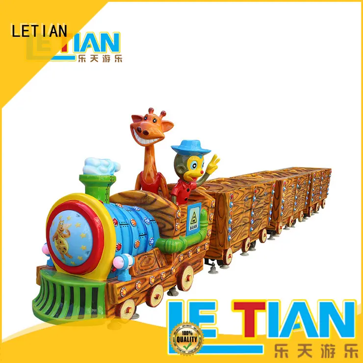 design trackless train ride magic mall LETIAN 1