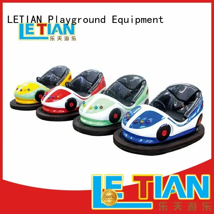 LETIAN electric kids bumper cars floor park 1