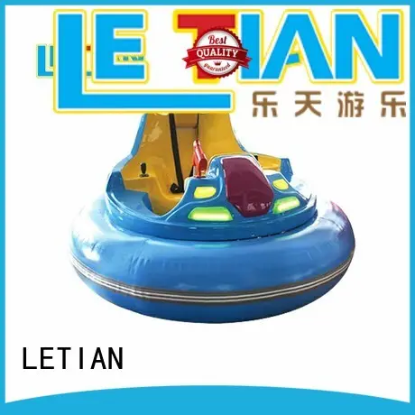 sale electric bumper cars floor entertainment LETIAN 1