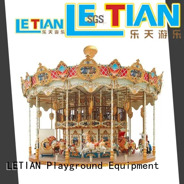 LETIAN durable carousel kids for kids shopping centers 1