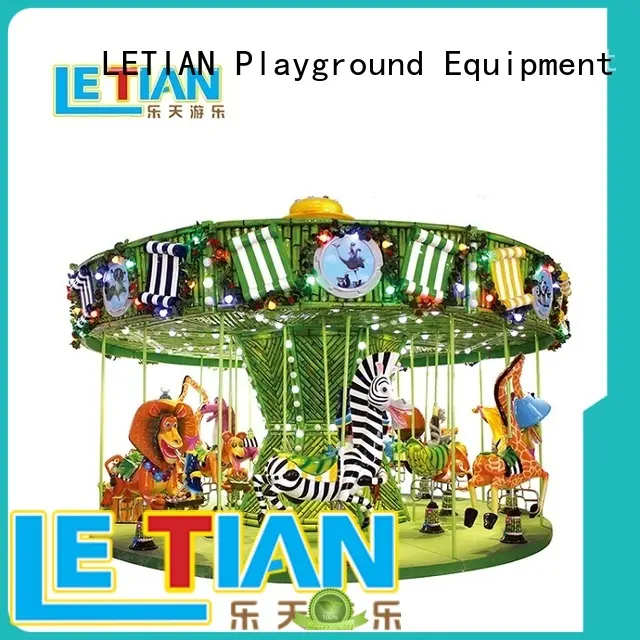 horses carousel for children fairground theme park LETIAN 1