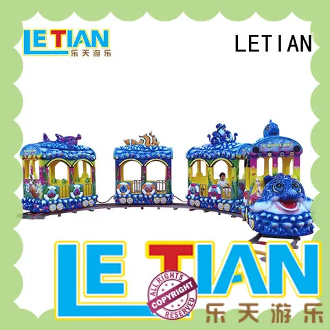 LETIAN lt7078b carnival train rides for sale for kids mall 1