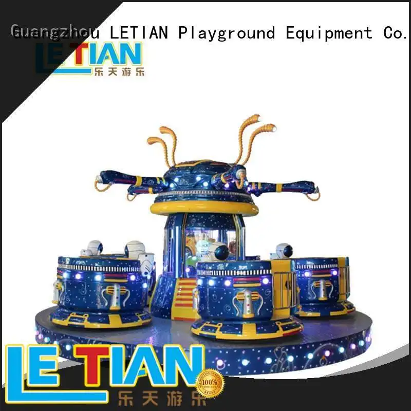 LETIAN rotating cup ride facility playground 1