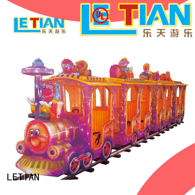 LETIAN electric theme park trains for sale China children's palace 1