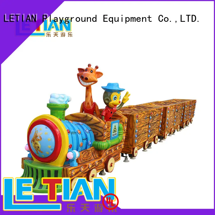 LETIAN lt7077c trackless train China park playground 1