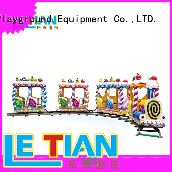 LETIAN mechanical carnival train ride for sale mall 1