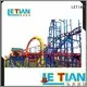 LETIAN rotating roller coaster design factory playground 1
