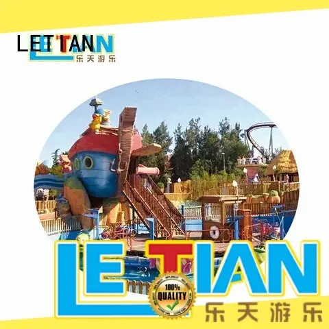 LETIAN unique new roller coaster for kids playground 1