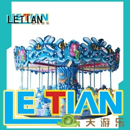 LETIAN fairground childrens carousel supplier fairground 1