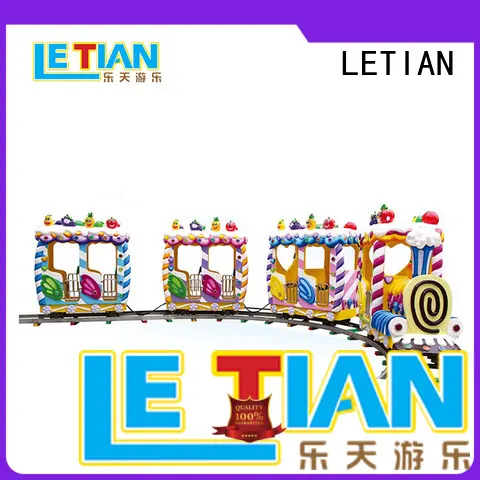 LETIAN mechanical trackless train China children's palace 1