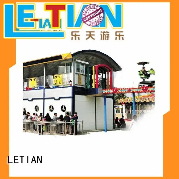LETIAN Factory made best roller coasters for children mall 1