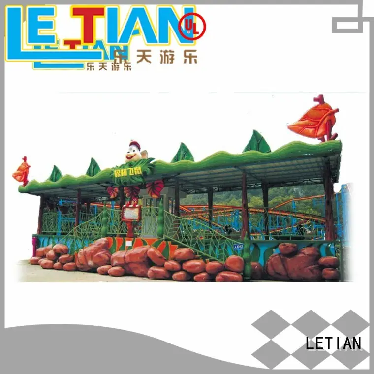 LETIAN safe roller coaster design for children playground 1