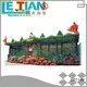 LETIAN safe roller coaster design for children playground 1