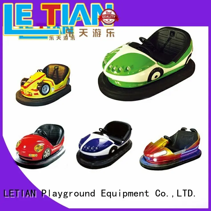LETIAN electric kids bumper cars with antenna zoo 1