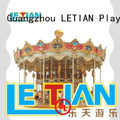 LETIAN 18 christmas carousel for sale supplier fairground 1