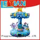 LETIAN colorful small carousel for sale customized fairground 1